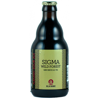 Alvinne Sigma Wild Forest 0,33l  Dark Sour Ale w/ Blackberries, Blueberries & Raspberries