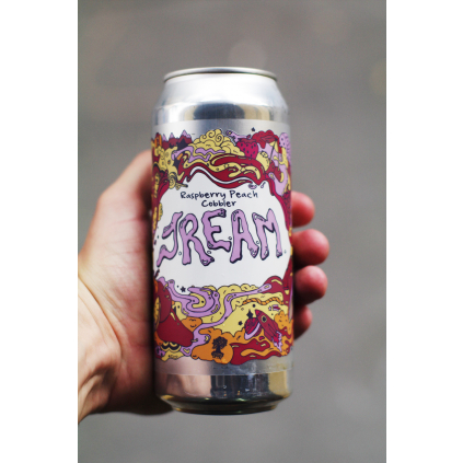 Burley Oak Raspberry Peach Cobbler J.R.E.A.M. 0,473l  Pastry Sour Ale w/ Raspberries, Peaches, Cinnamon, Brown Sugar & Vanilla