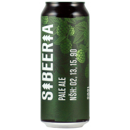 sibeeria pale ale freshhop 2021 plechovka