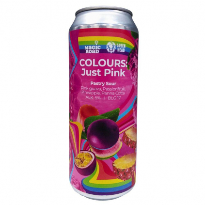 eng pl Magic Road x Green Head COLOURS Just Pink 500 ml can 5992 1