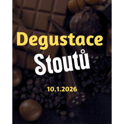 Degustace stoutů 10.1.2026 Karlin