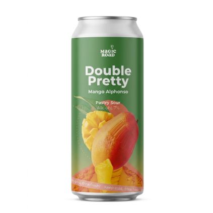 Magic Road Double Pretty Mango Alphonso 0,5l Plechovka