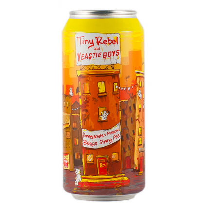 TinyRebel YeastieBoys PomegranateMolassesBelgianStrongAle 440