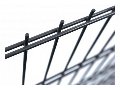 Plotový panel 2D PVC - průměr drátu 6/5/6mm oko 50x200mm Antracit