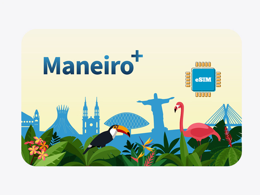 🇧🇷 Brazília eSIM Balík: 20 GB, Platnosť: 30 dní