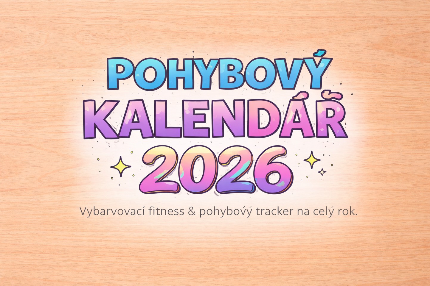 Pohybový kalendář 2026