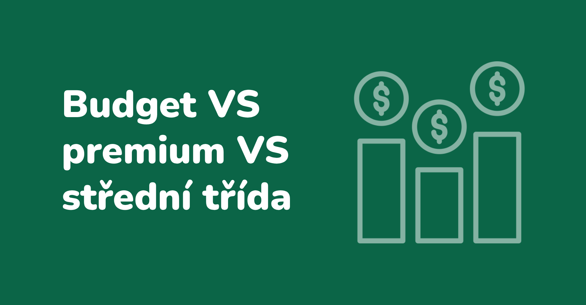 Třídy pneumatik: budget VS premium VS střední třída