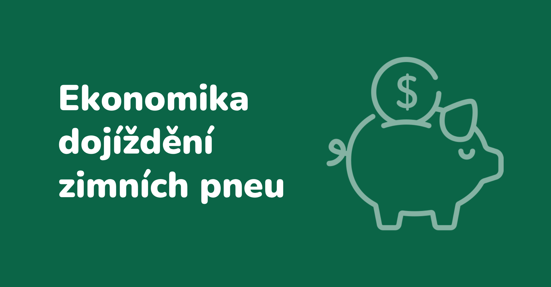 Zimní pneumatiky v létě: Kolik vás reálně stojí každý měsíc dojíždění zimáků