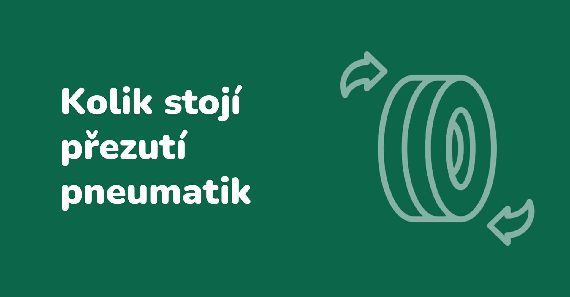 Kolik stojí přezutí pneumatik