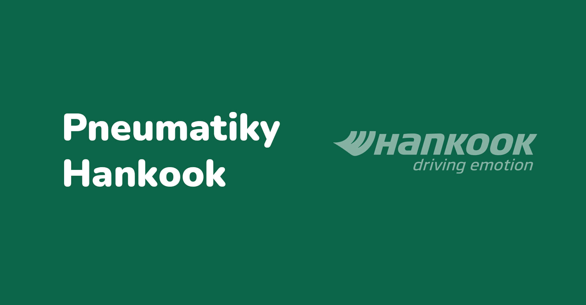 Pneumatiky Hankook