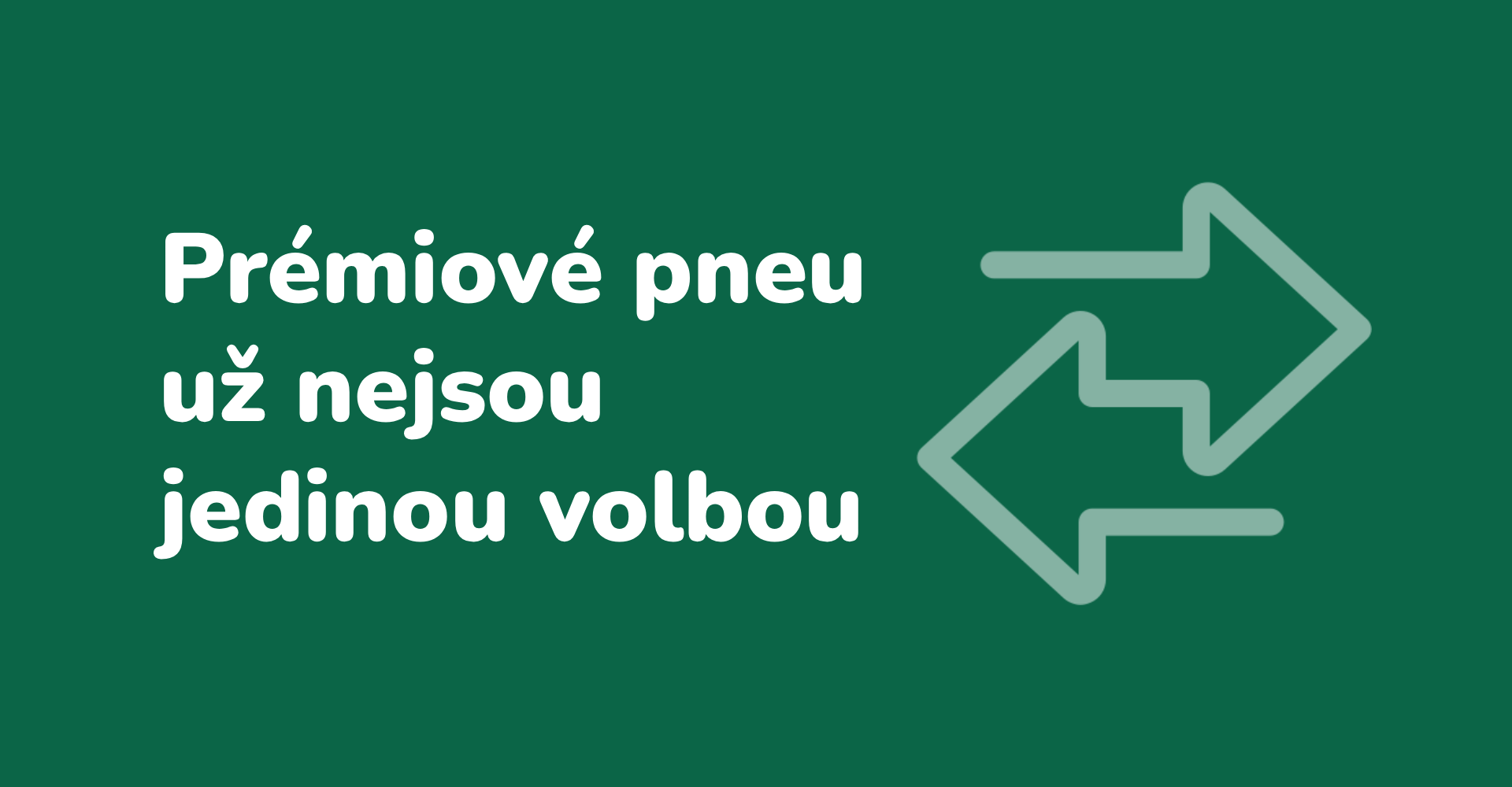 Trh s pneumatikami se mění. Proč dnes dává největší smysl střední třída?