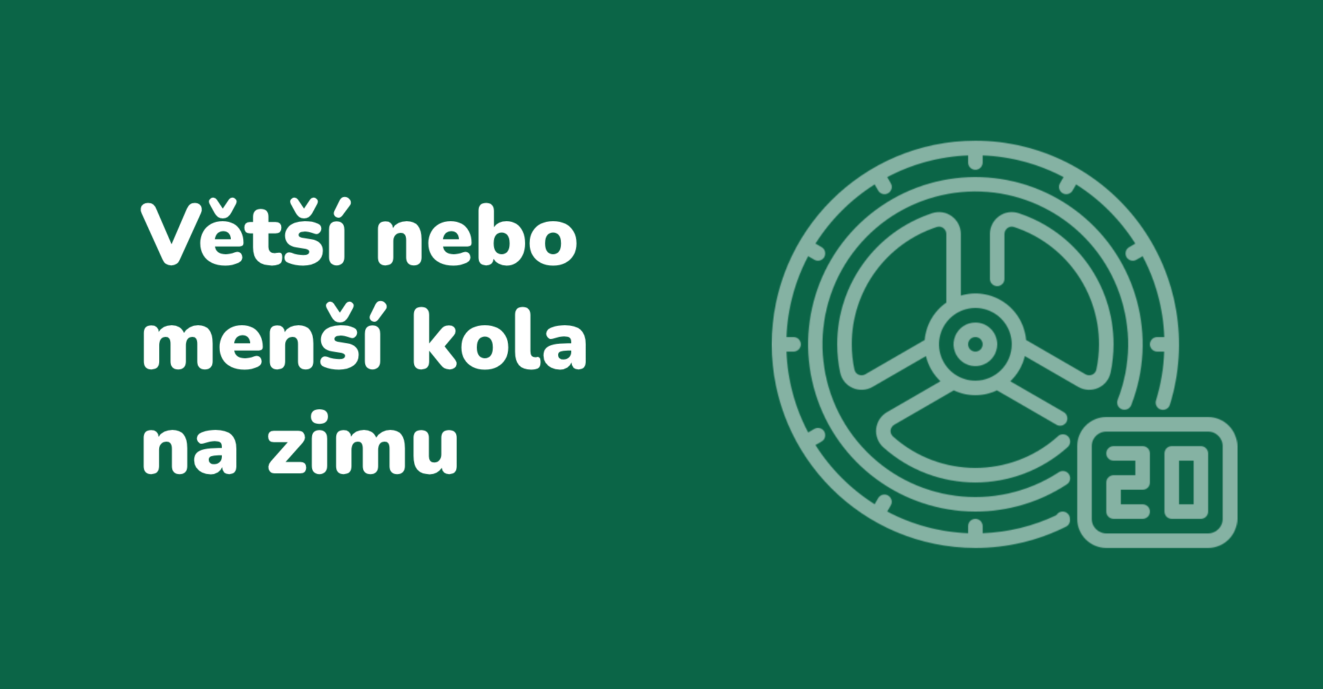 Vyplatí se na zimu menší kola? Rozhoduje sníh, komfort i cena pneumatik