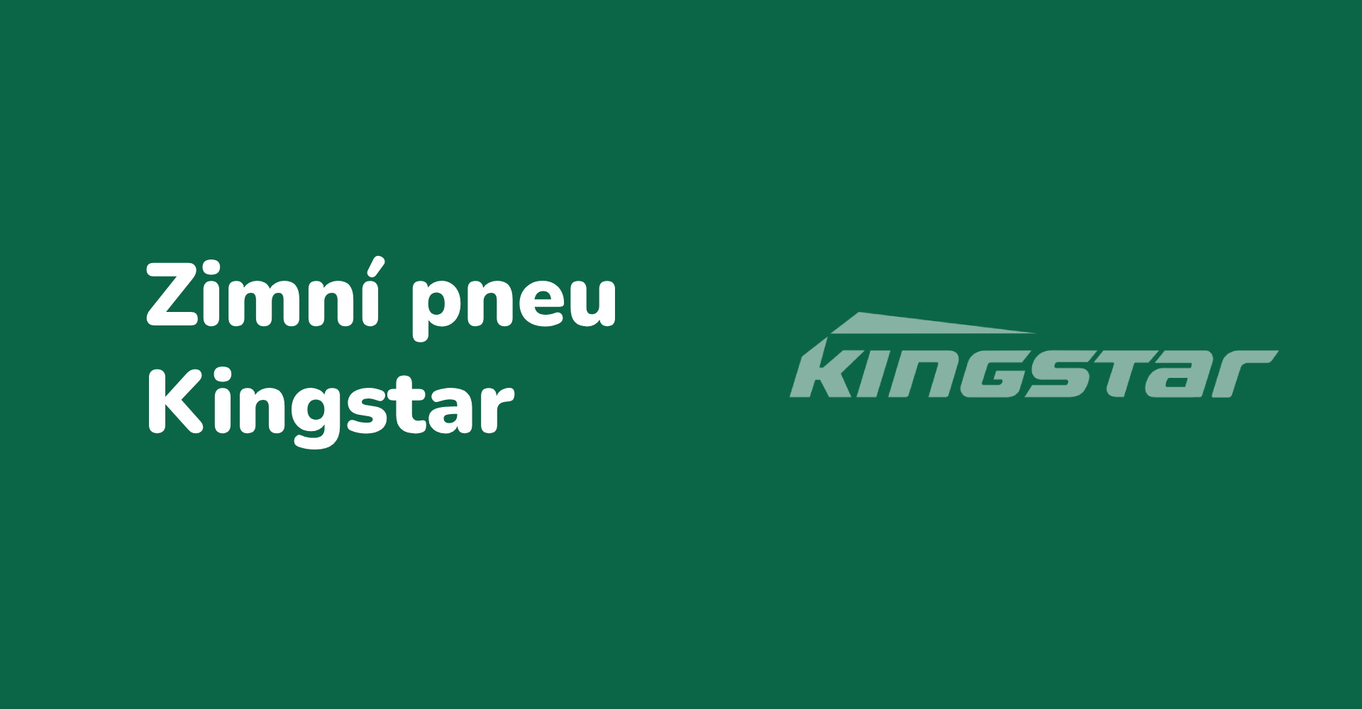 Zimní pneumatiky Kingstar SW40