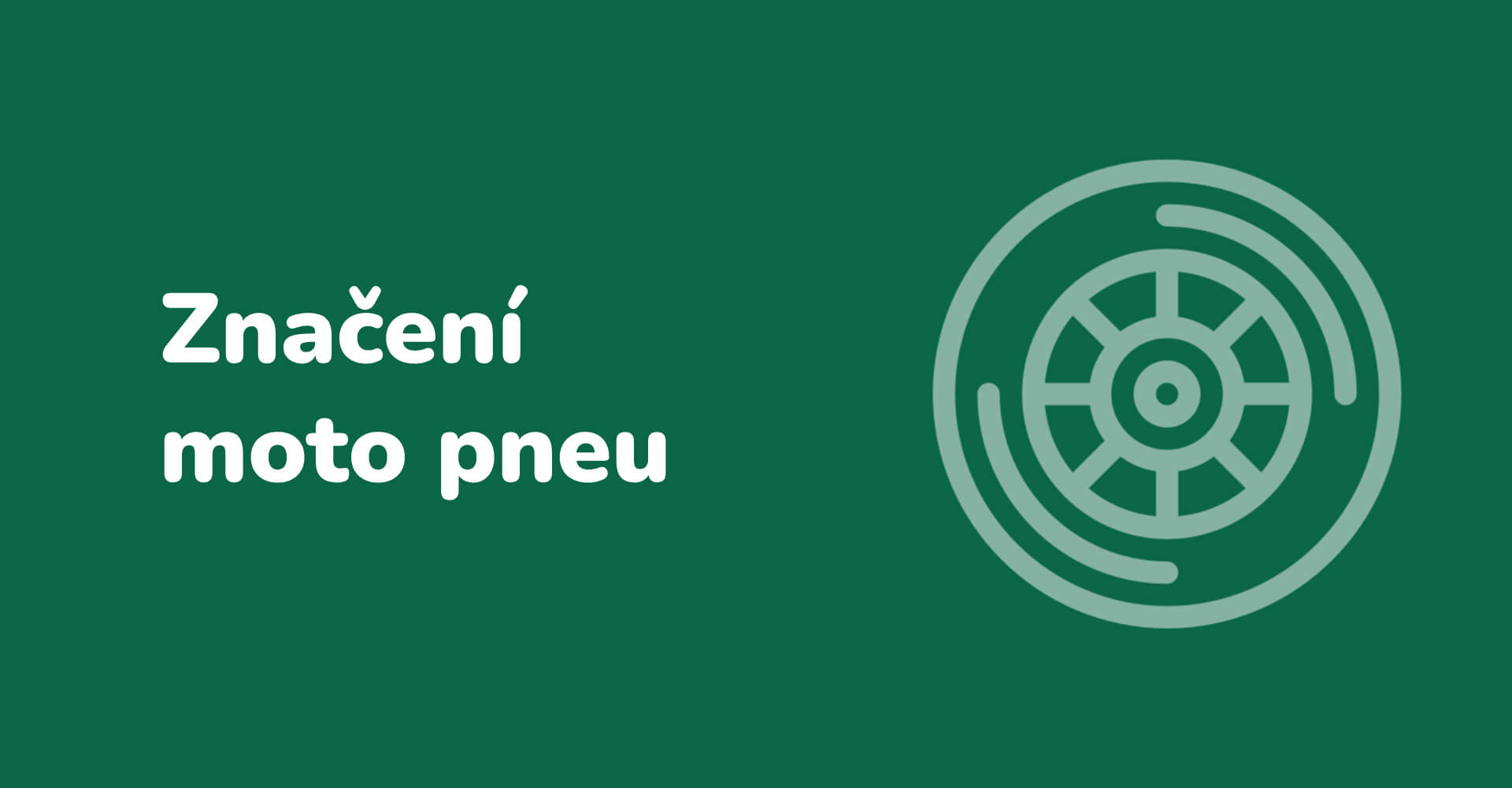 Značení pneumatik na motorku