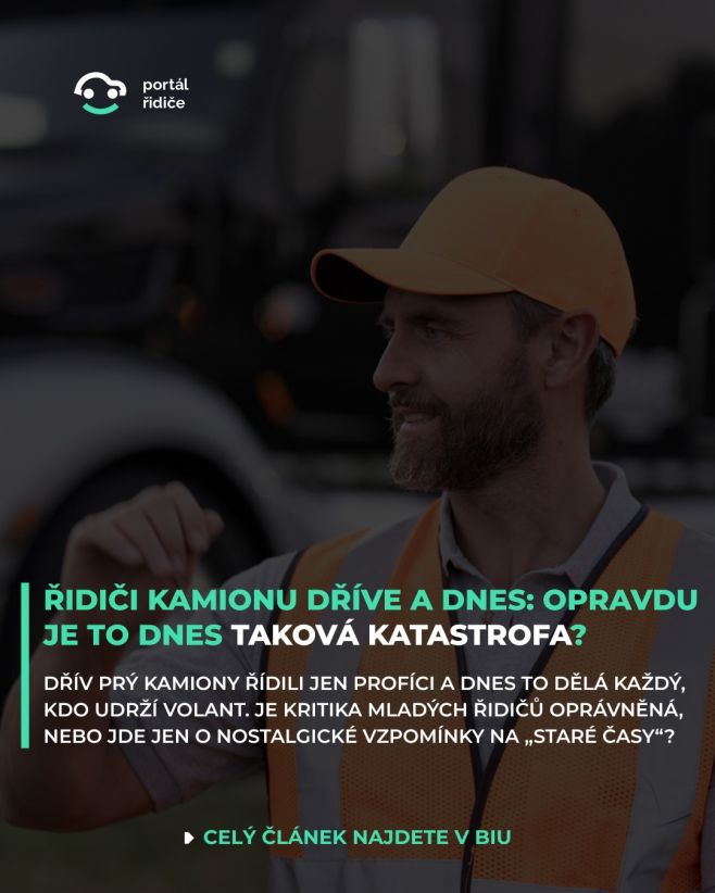 V diskuzích se často objevuje názor, že zatímco dříve byli řidiči kamionu jen profesionálové, dnes tuto práci vykonává...