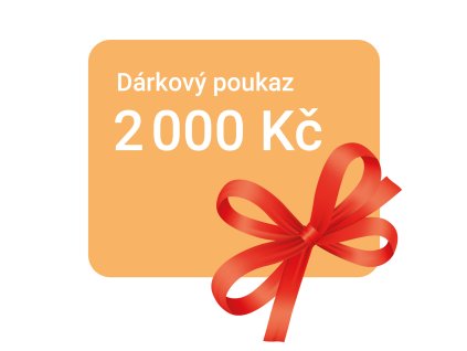 VOUCHER (DÁRKOVÝ POUKAZ) 2000,- KČ