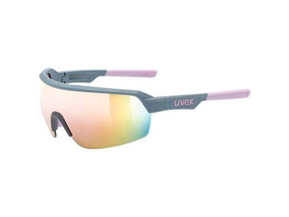 UVEX BRÝLE SPORTSTYLE 227 GREY - PINK MAT