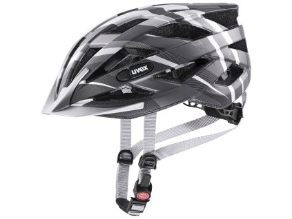 2022 UVEX HELMA AIR WING CC, BLACK - SILVER MAT Velikost: 56-60 cm