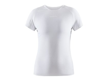 W Triko CRAFT PRO Dry Nanoweight SS bílá dámské Velikost: M