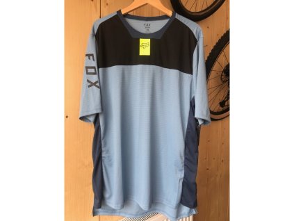 Enduro dres FOX Defend Ss Jersey - blue Velikost: