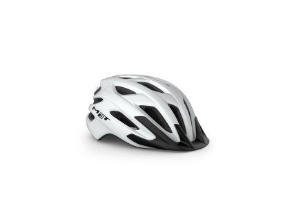 MET CROSSOVER HELMET WHITE Size: