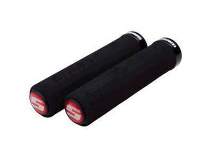 Gripy pěnové SRAM LOCKING GRIPS 129 BLK/BLK