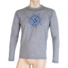 SENSOR MERINO ACTIVE PT COMPASS PÁNSKÉ TRIKO DL.RUKÁV ŠEDÁ Velikost: Šedá, Barva: L