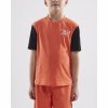 Cyklodres CRAFT Bike XT Junior oranžový s černou Velikost: