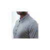 SENSOR MERINO ACTIVE POLO PÁNSKÉ TRIKO KR.RUKÁV ŠEDÁ Velikost: L