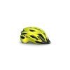 MET CROSSOVER HELMET LIME YELLOW METALLIC Size: 52/59