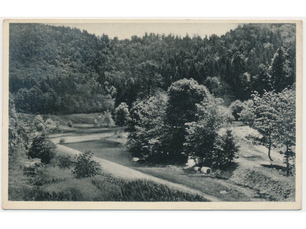 70 - Orlickoústecko, Litice nad Orlicí, Nové koupaliště, cca 1940