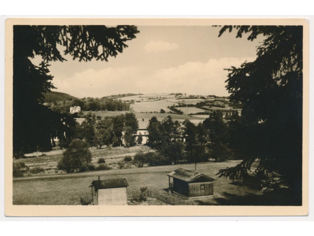 50 - Praha-východ, Poddubí - Kaliště, celkový pohled, cca 1951