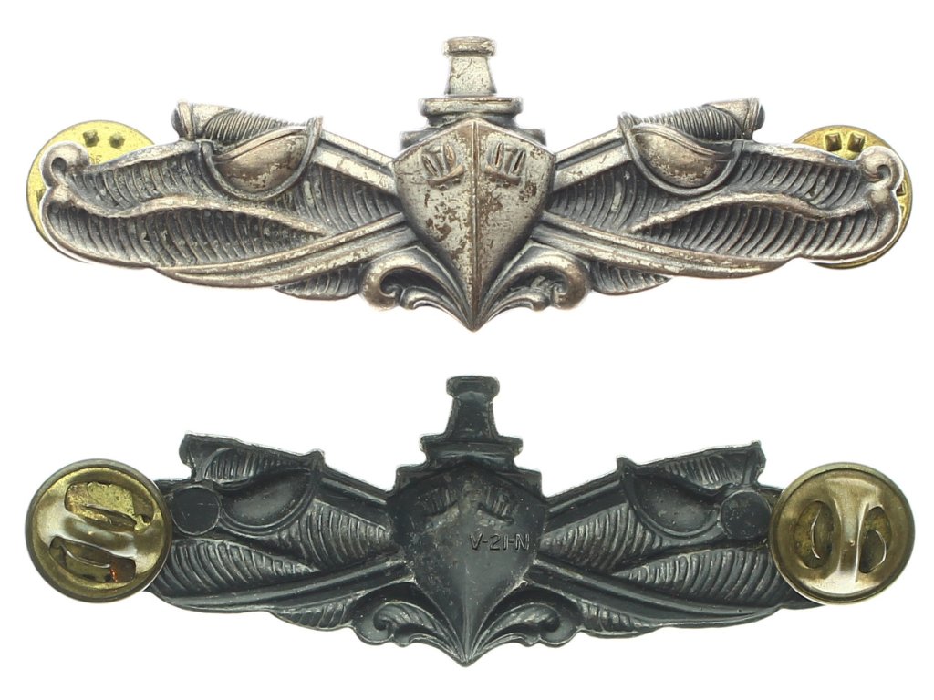 USA, Enlisted Surface Warfare Specialist (ESWS), vojenský odznak námořnictva, stav 1/1