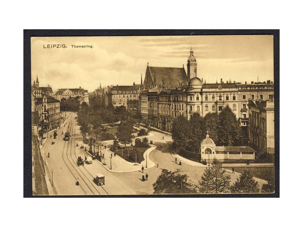 Deutschland, Leipzig, Thomasring, cca 1915