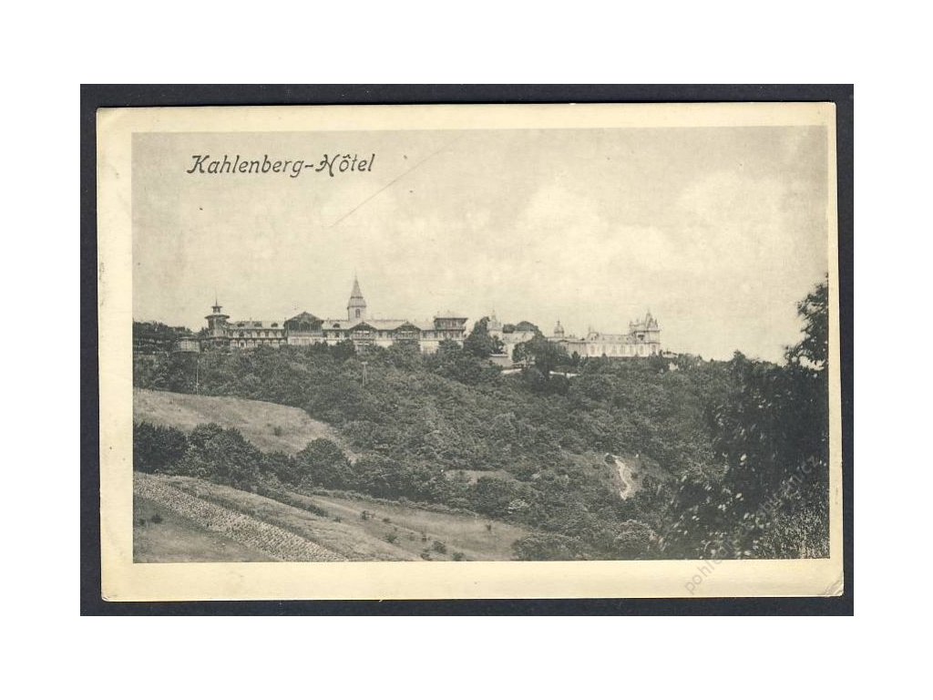 Österreich, Kahlenberg-Hote, cca 1923