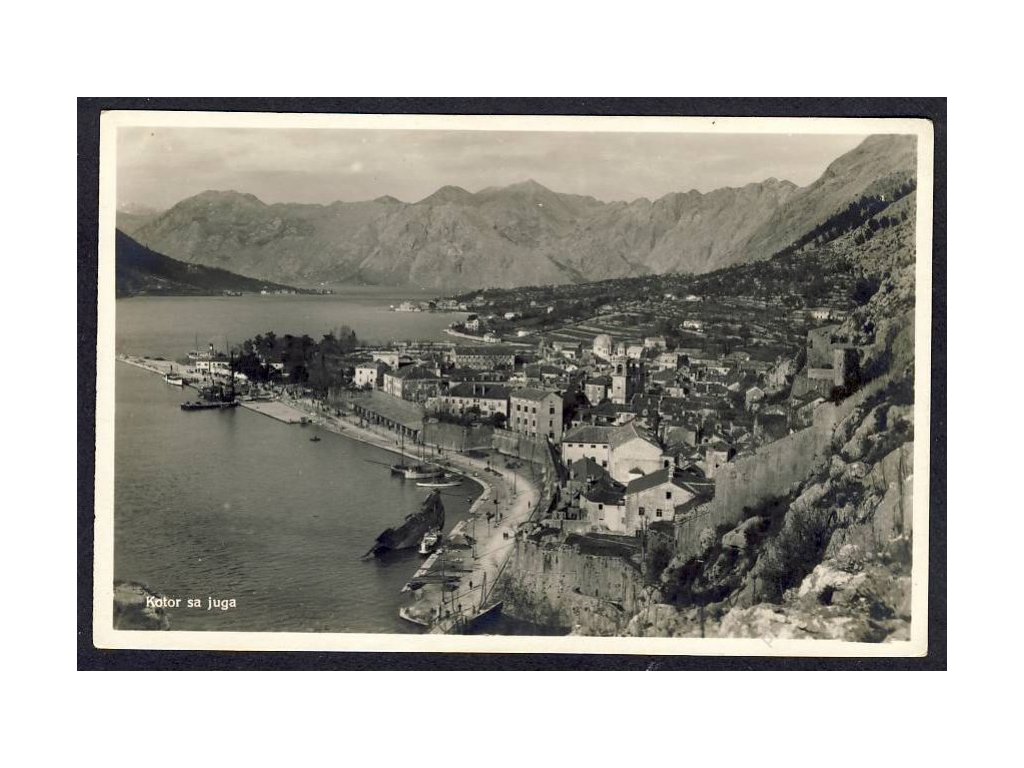 Montenegro, Kotor sa juga, cca 1930