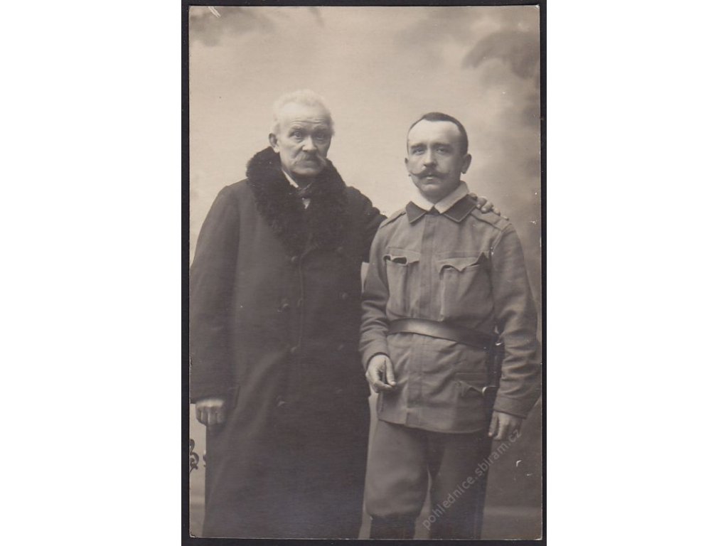 Ateliérové foto, Otec a syn, cca 1915