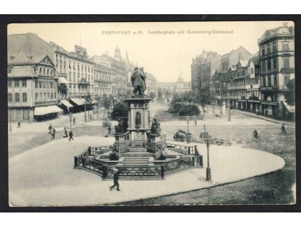 Neměcko, Frankfurn nad Mohanem, ca 1920