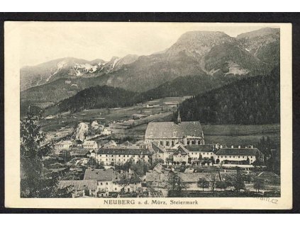Rakousko, Neuberg a.d. Mürz, Steiermark, Štýrsko, ca 1928