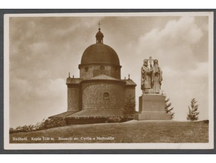 39-Novojičínsko, Radhošť, Kaple, Sv. Cyril a Metoděj, cca 1932