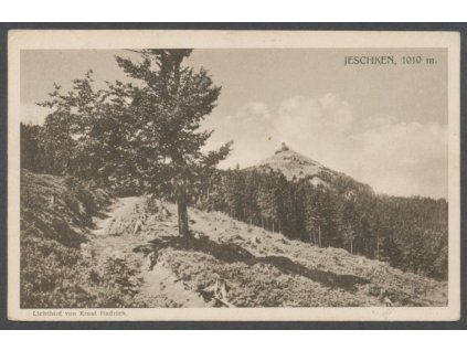 32-Liberecko, Pohled na Ještěd, cca 1925