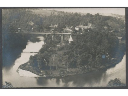 59 - Sokolovsko, Partie s mostem, cca 1912