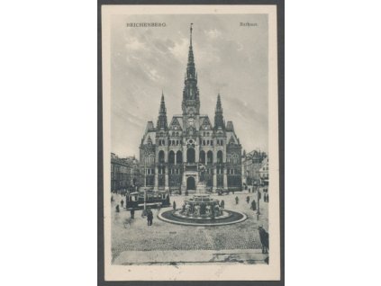 32-Liberec, Radnice, Verlag A. Hein, cca 1928