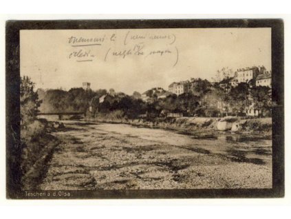 26- Karvinsko, Český Těšín / Teschen a. d. Olsa, ca 1915