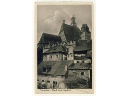 48- Prachatice, stará literátní škola, cca 1938