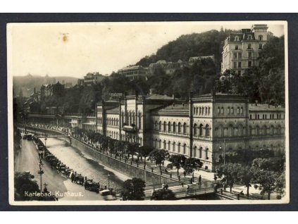 25 - Karlovy Vary, (Karlsbad), termální centrum, cca 1930