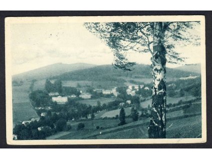 21 - Jesenicko, Gräfenberk, celkový pohled, cca 1930