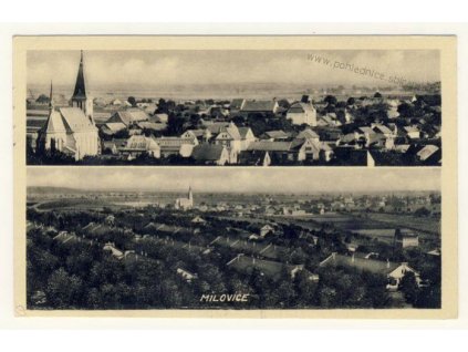 40- Nymbursko, Milovice, ca 1948