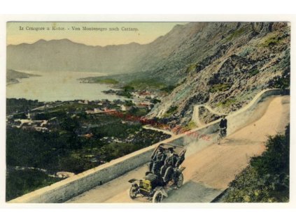 Černá Hora, Kotor, koláž, ca 1910