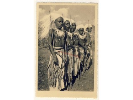Bel. Kongo, domorodci, cca 1935